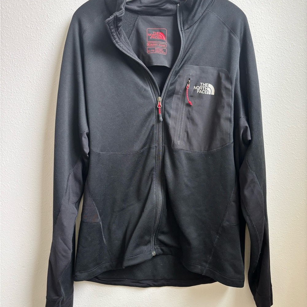 The North Face Black Men’s Full-Zip Fleece Jacket XL